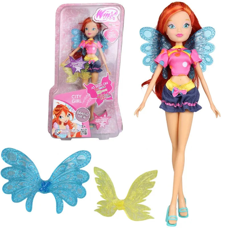 Believix & Lovix Rainbow Colorful Fairy Doll - 26cm Girl Toy