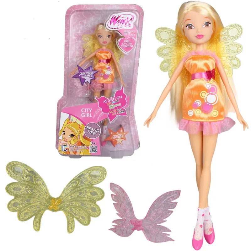 Believix & Lovix Rainbow Colorful Fairy Doll - 26cm Girl Toy