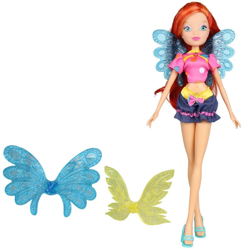 Believix & Lovix Rainbow Colorful Fairy Doll - 26cm Girl Toy