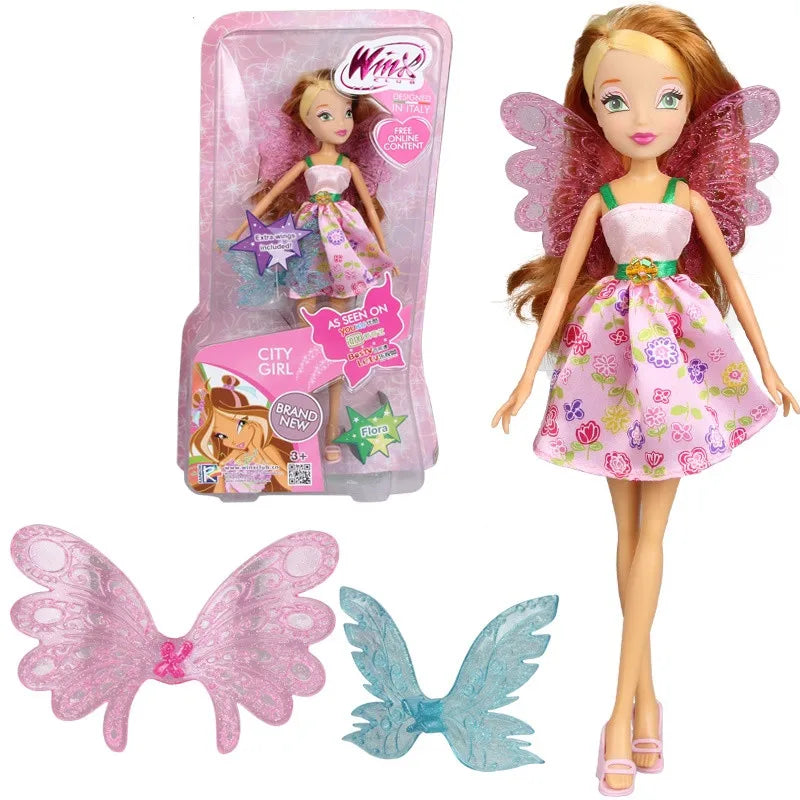 Believix & Lovix Rainbow Colorful Fairy Doll - 26cm Girl Toy