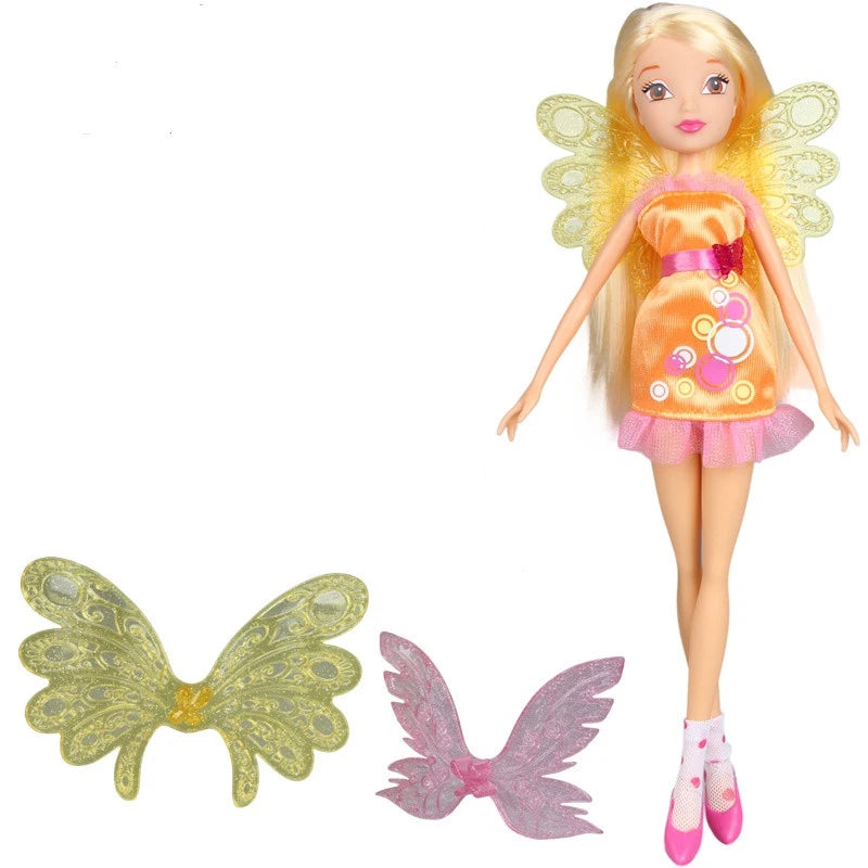 Believix & Lovix Rainbow Colorful Fairy Doll - 26cm Girl Toy
