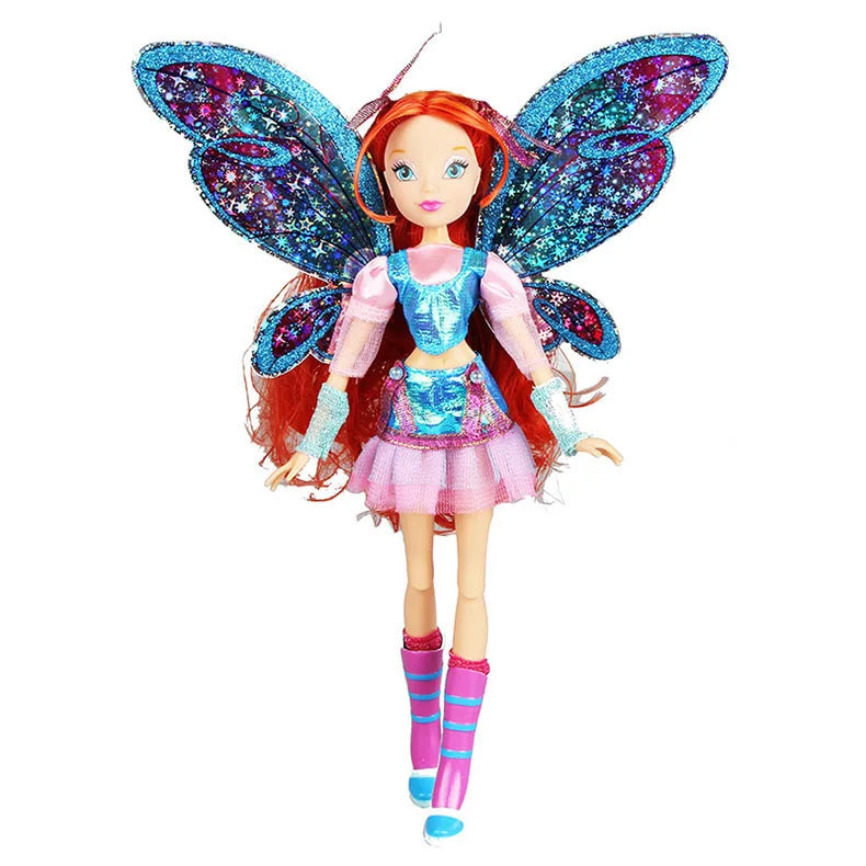 Believix & Lovix Rainbow Colorful Fairy Doll - 26cm Girl Toy