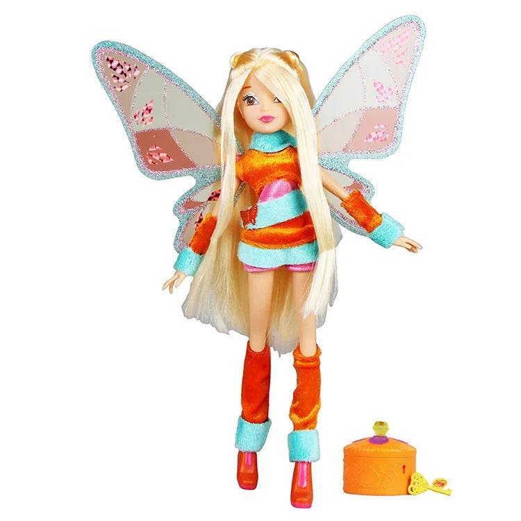Believix & Lovix Rainbow Colorful Fairy Doll - 26cm Girl Toy