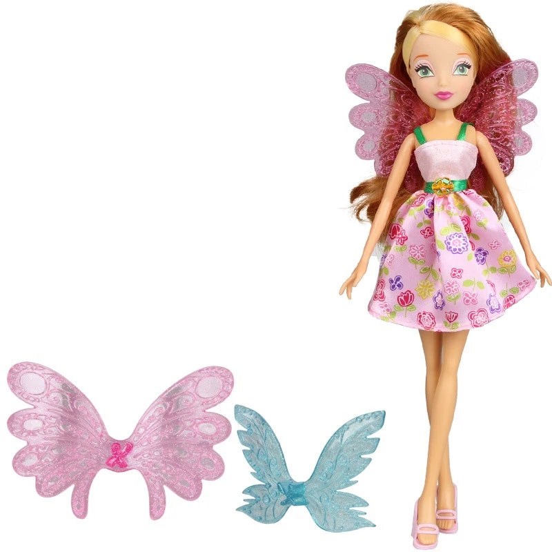 Believix & Lovix Rainbow Colorful Fairy Doll - 26cm Girl Toy