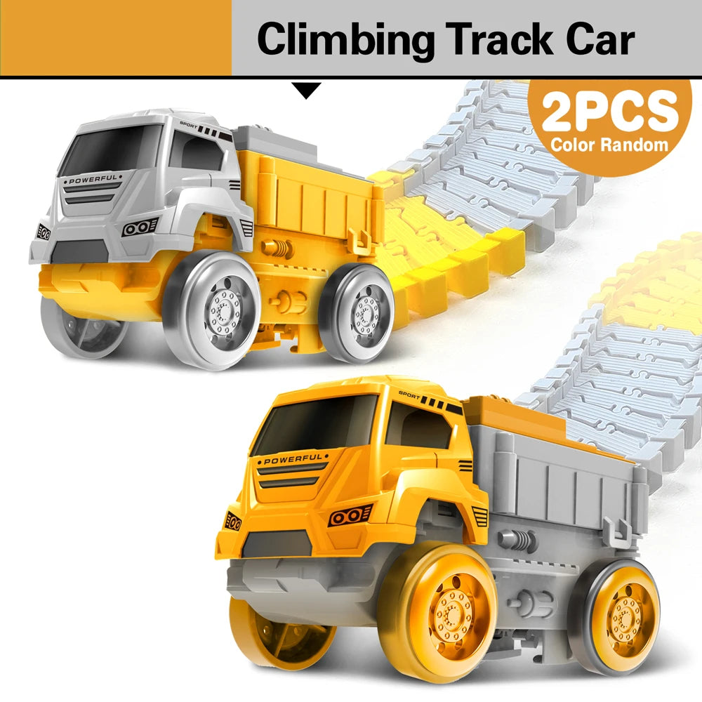 Magic Climbing Track Toy with Engineering Car - Kids Construction Set