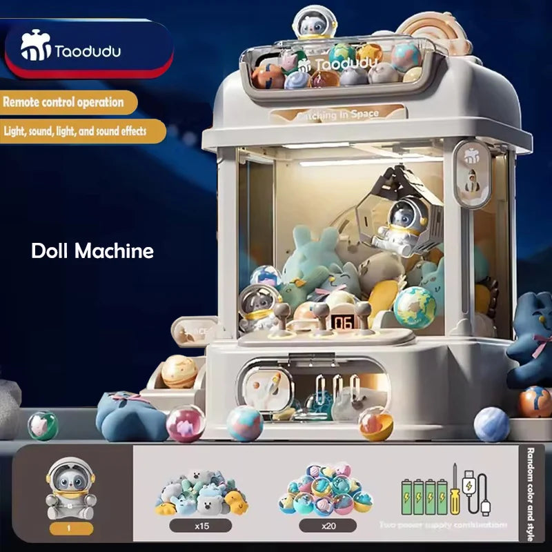 Big Size DIY Doll Machine - Kids Coin Operated Arcade Game