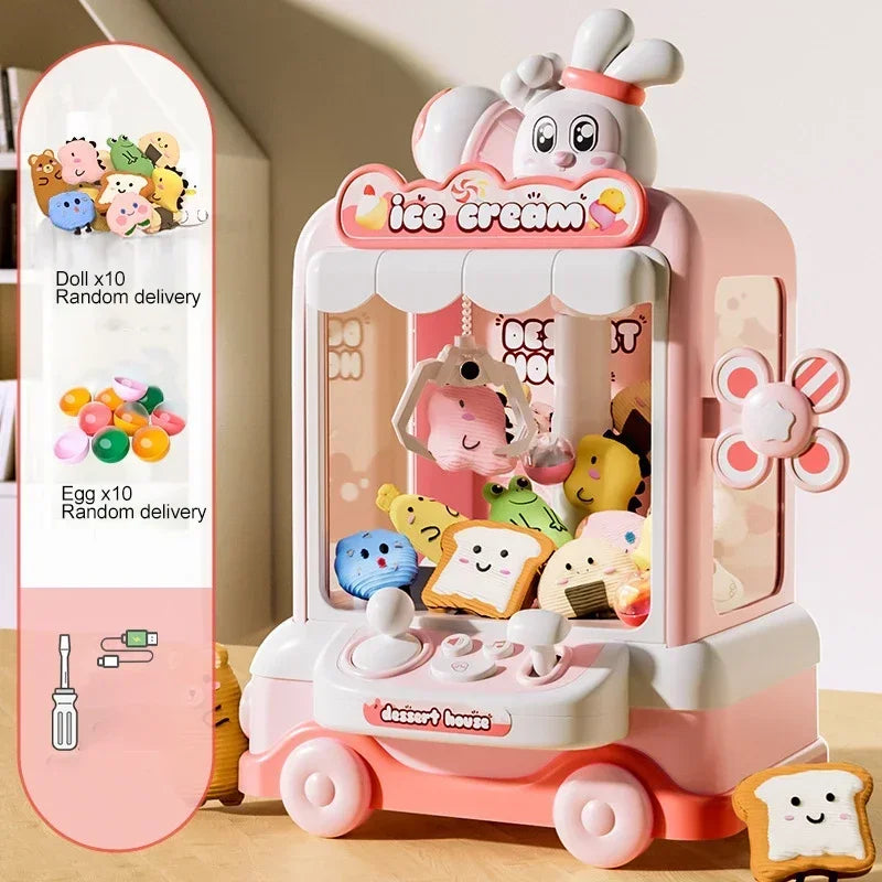Big Size DIY Doll Machine - Kids Coin Operated Arcade Game