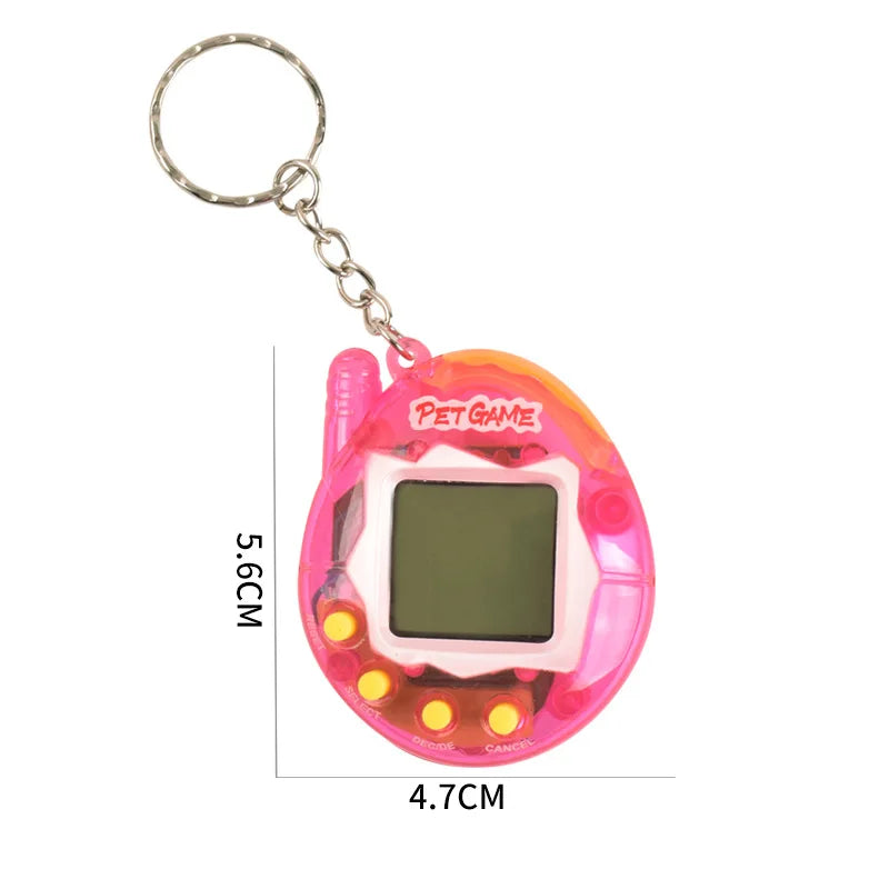 Transparent Electronic Virtual Pet - 168-in-1 Digital Companion