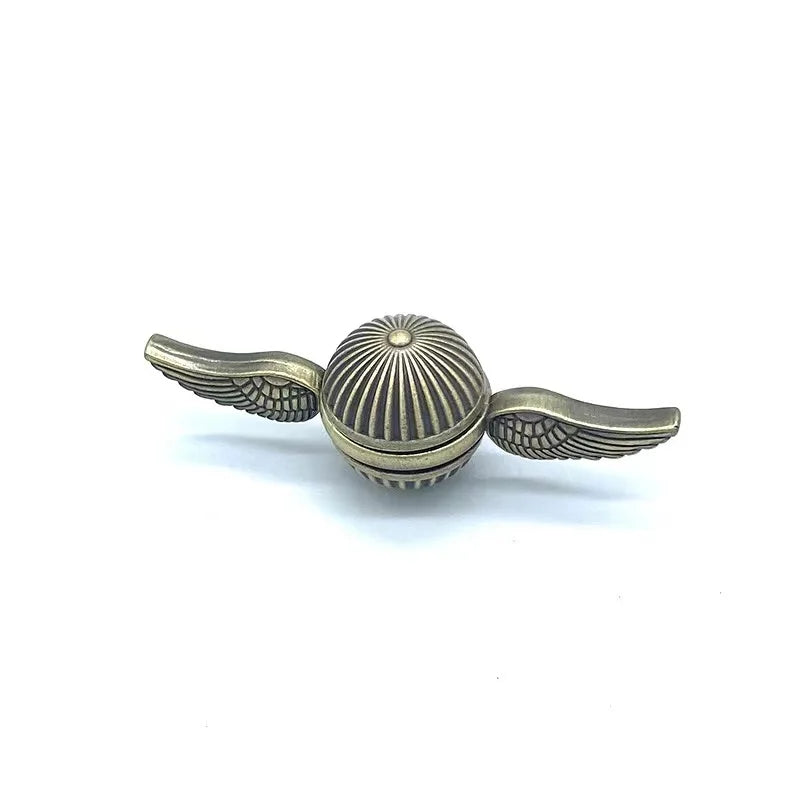 Golden Snitch Cupid Fidget Spinner - Metal Stress Relief Toy