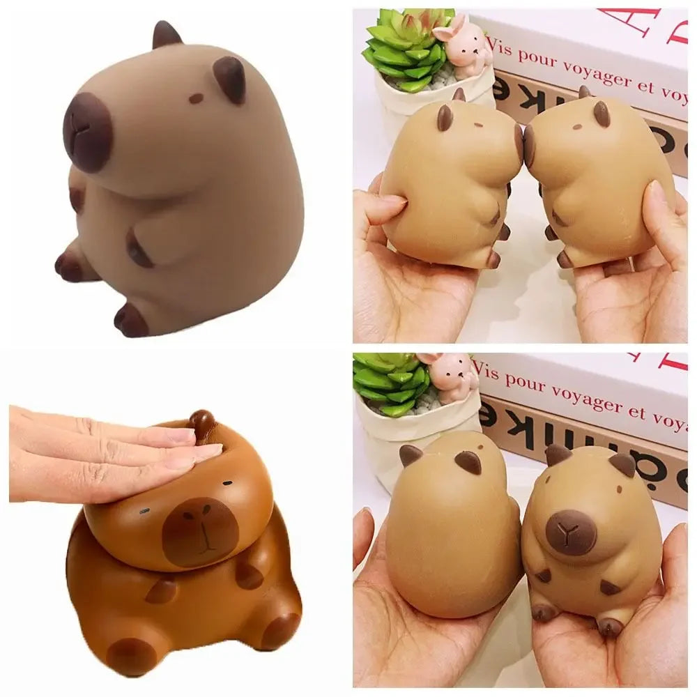 Capybara Slow Rebound Squeeze Toy - Stress Relief Squishy