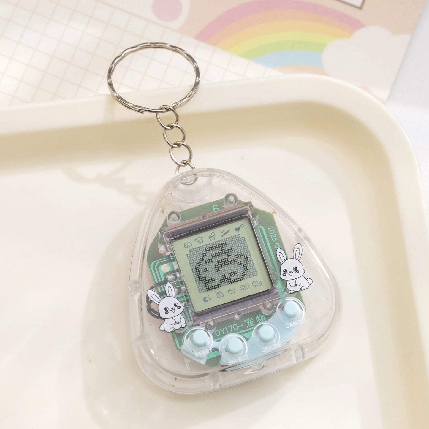 Transparent Electronic Virtual Pet - 168-in-1 Digital Companion