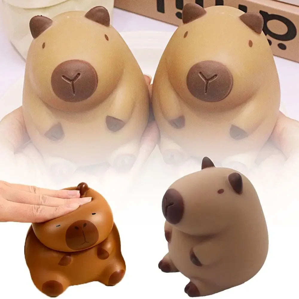 Capybara Slow Rebound Squeeze Toy - Stress Relief Squishy