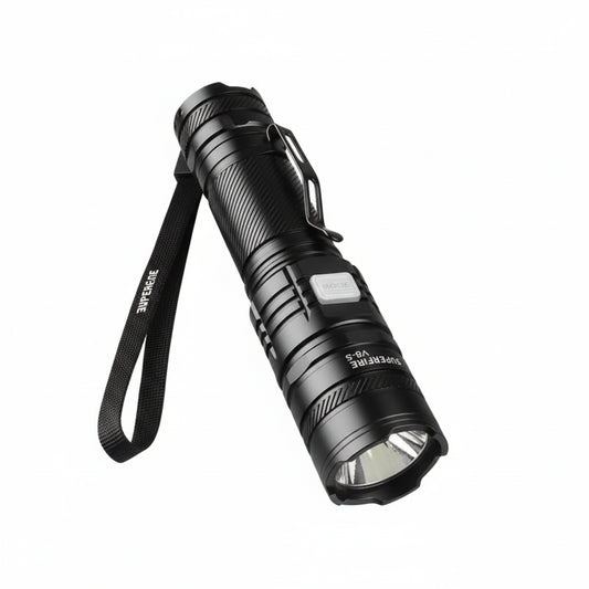 Superfire 36W Rechargeable LED Flashlight - 4000 Lumen Tactical Waterproof Torch
