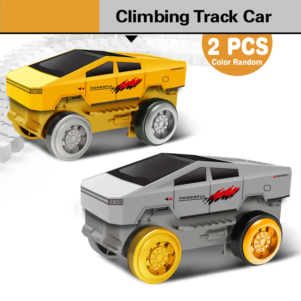 Magic Climbing Track Toy with Engineering Car - Kids Construction Set
