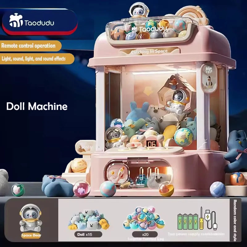 Big Size DIY Doll Machine - Kids Coin Operated Arcade Game