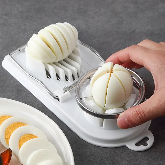 Stainless Steel Egg Slicer - Professional Kitchen Divider Tool