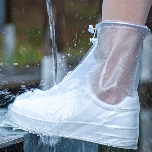 Waterproof Shoe Covers - Non-Slip Reusable Rain Boot Protectors