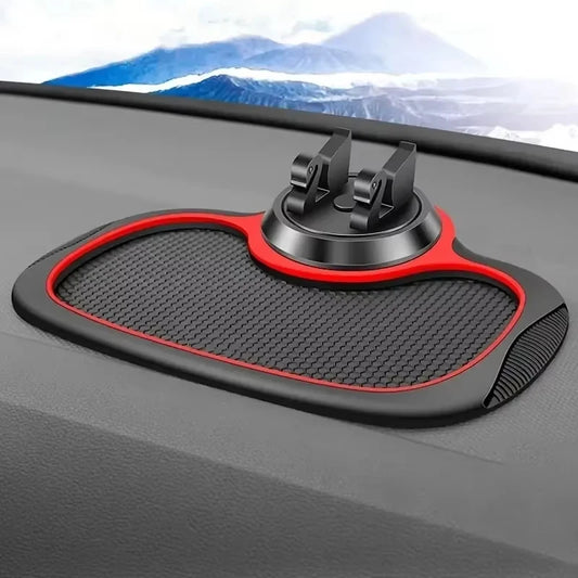 Car Anti-Slip Phone Mat - Silicone Dashboard Holder Pad