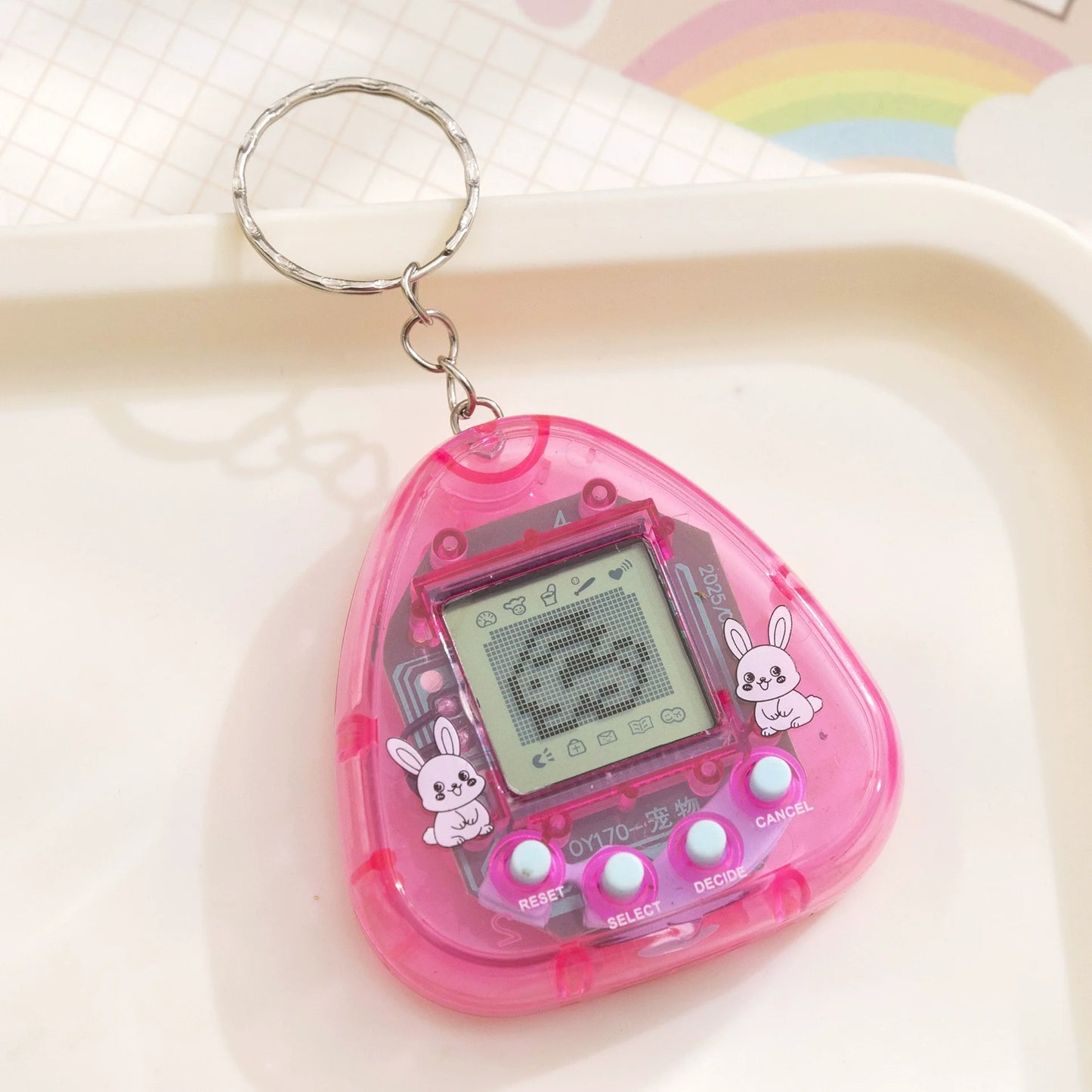 Transparent Electronic Virtual Pet - 168-in-1 Digital Companion