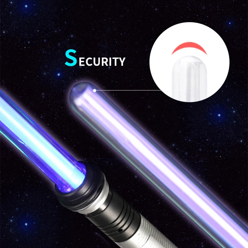 RGB Lightsaber Laser Sword Toy - Flashing LED Light Saber