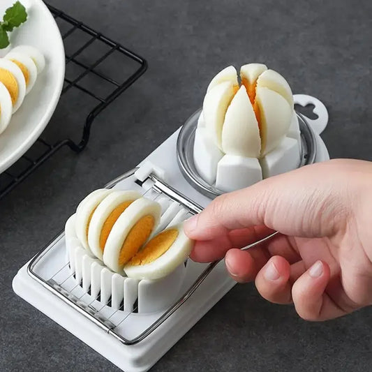 Stainless Steel Egg Slicer - Professional Kitchen Divider Tool