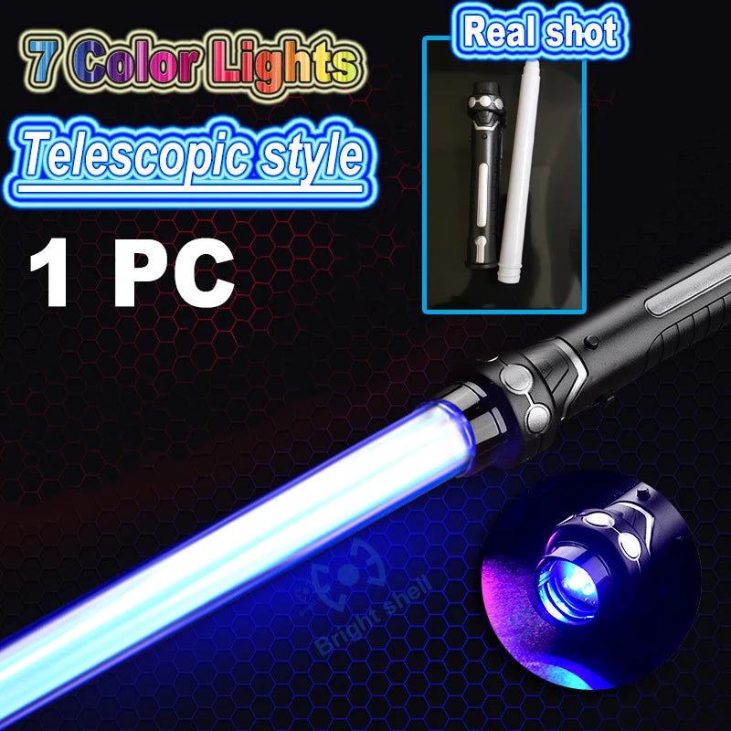 RGB Lightsaber Laser Sword Toy - Flashing LED Light Saber