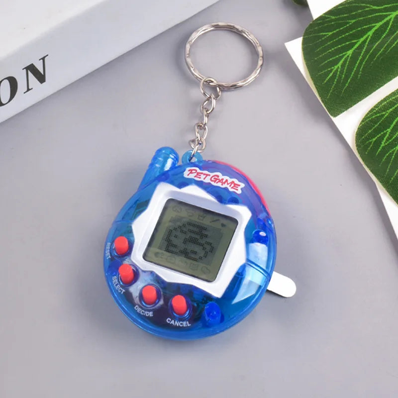 Transparent Electronic Virtual Pet - 168-in-1 Digital Companion